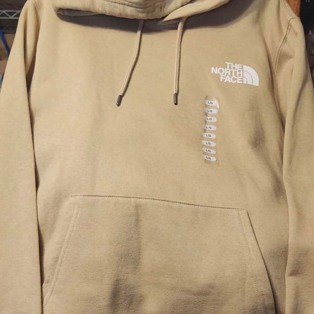 The-north-face Men's Tan and Cream Hoodie